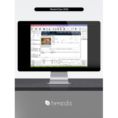 Master Class Heredis 2026 - USB Key - Windows & macOS Master Class Heredis 2026 - USB Key - Windows & macOS