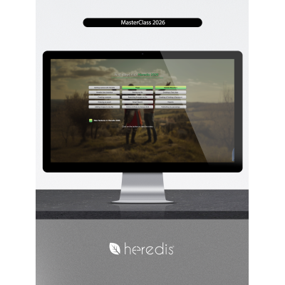 Master Class Heredis 2026 - USB Key - Windows & macOS Master Class Heredis 2026 - USB Key - Windows & macOS