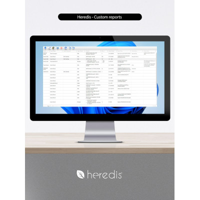 Family tree program for WINDOWS & MAC - HEREDIS 26