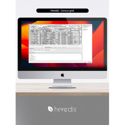 Family tree program for WINDOWS & MAC - HEREDIS 26