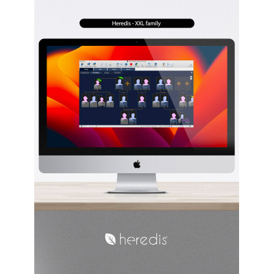 Family tree software for MAC - HEREDIS 26