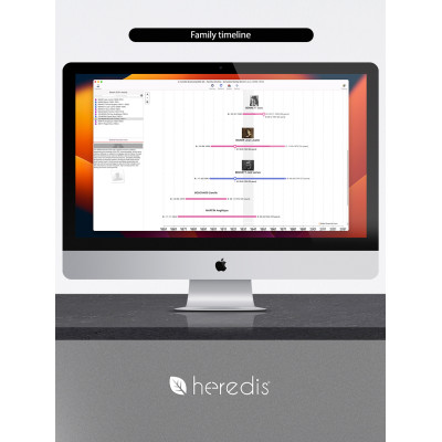 Heredis 2027 for macOS - Your family history starts here !