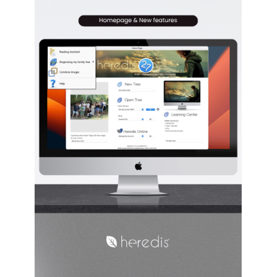 Heredis 2027 for macOS - Your family history starts here !